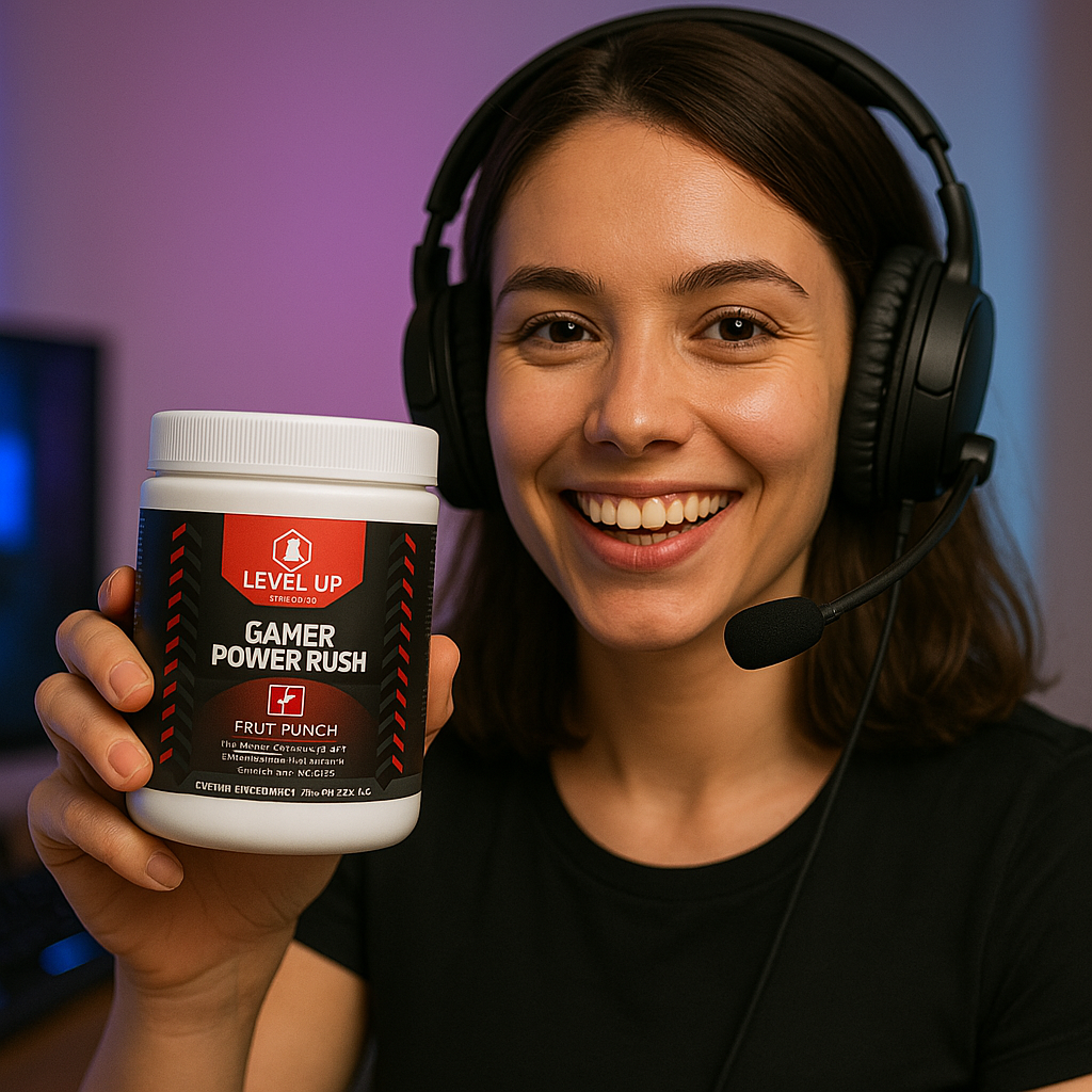 GAMER POWER RUSH! Energy Powder (Fruit Punch)